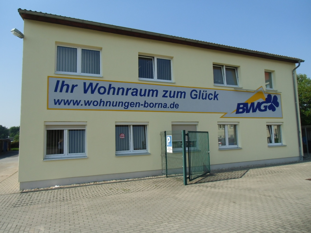 Geschäftsstelle der Bornaer Wohnungsgenossenschaft eG